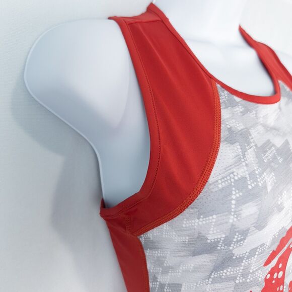 Craft Spartan Pro Series Tank Top Womens Medium Compression Fit Red Gray OCR - Picture 15 of 16
